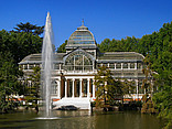 Parque del Buen Retiro Bildansicht von Citysam  Madrid Ausstellungen im Palacio de Cristal